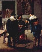 Edouard Manet Spanish Studio Scene painting